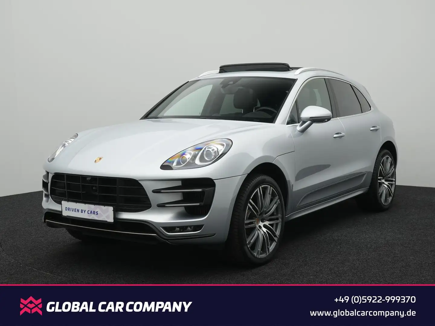 Porsche Macan Turbo Performance Paket,PANO,LUFT,MEMORY Argent - 1