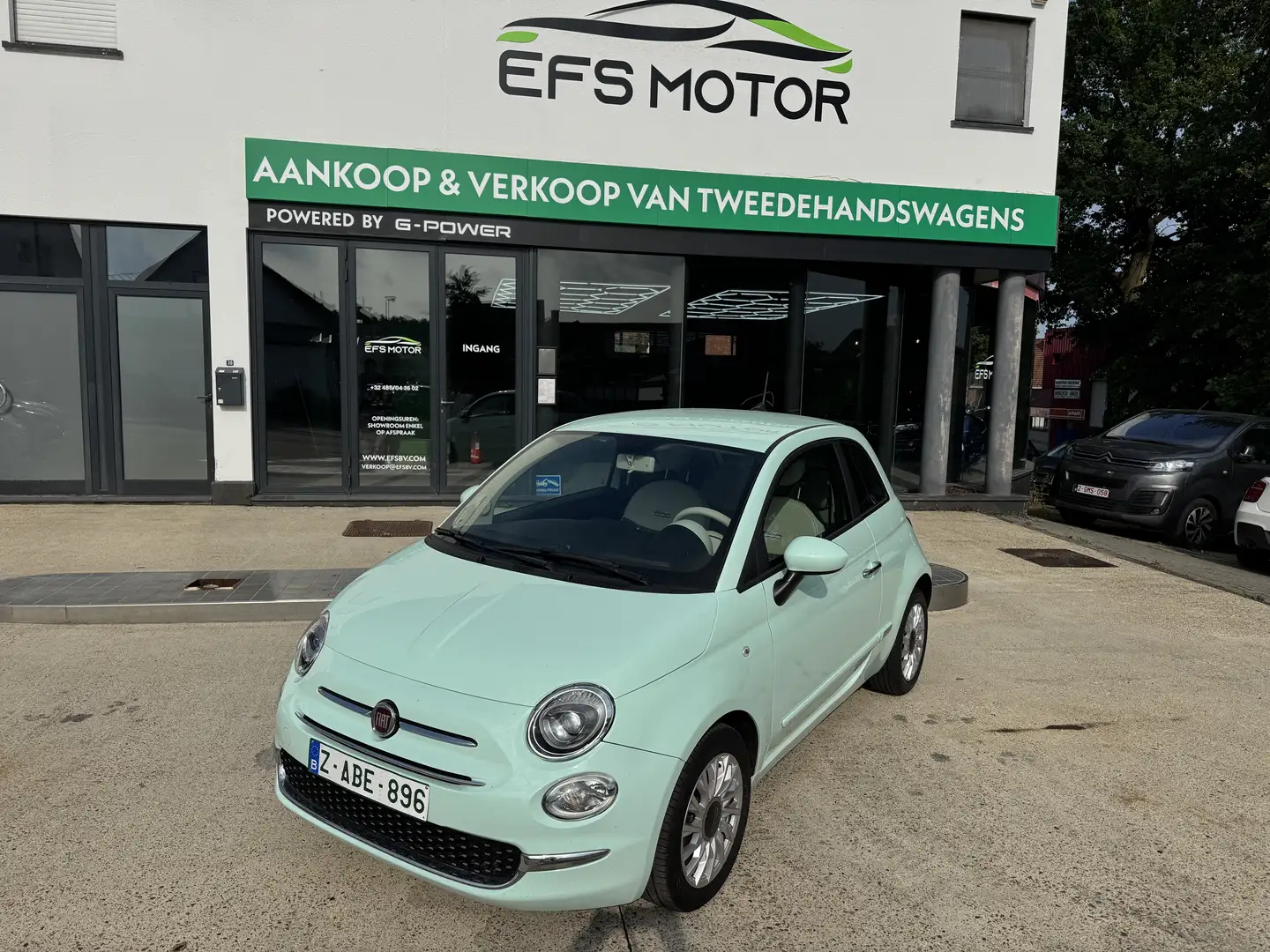 Fiat 500 1.0 Hybrid Lounge Nieuw staat Bleu - 2