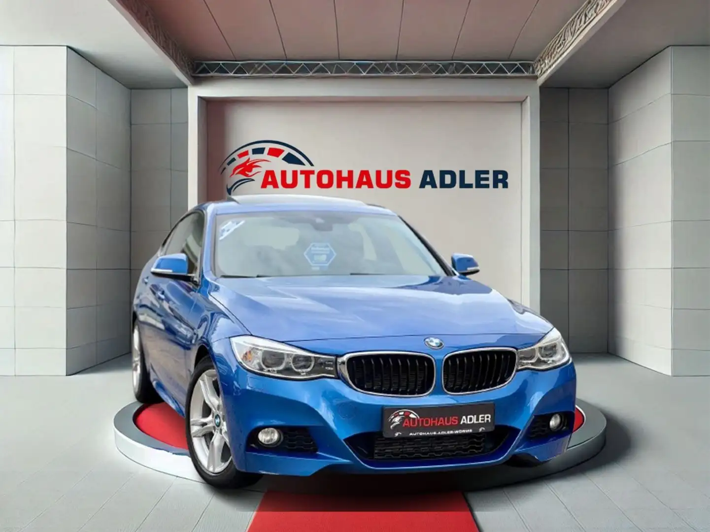 BMW 320 320 GT M SPORT*AUTOM*PANO*NAV*HUP*KAMER*XEN*PDC* Blau - 1