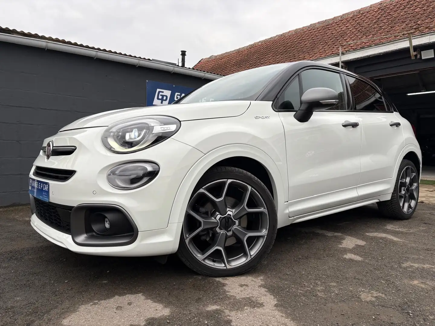 Fiat 500X 1.3 FireFly T4 Sport DCT Blanc - 1