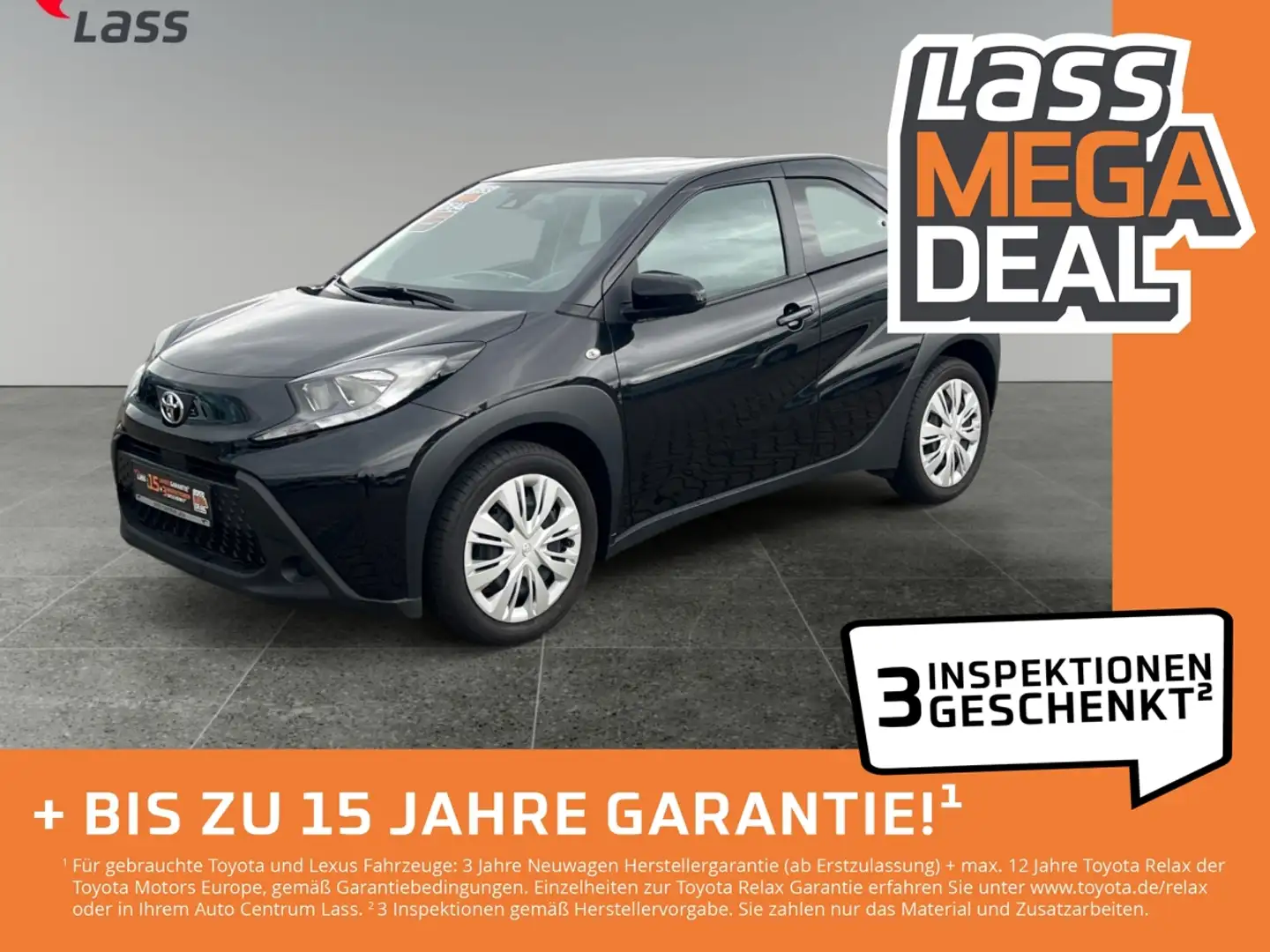 Toyota Aygo X 1.0 x-play Чорний - 1