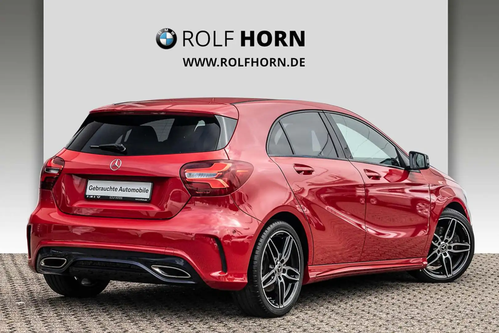 Mercedes-Benz A 250 AMG Line PDC LED Navi h/k Night Paket Klim Rood - 2