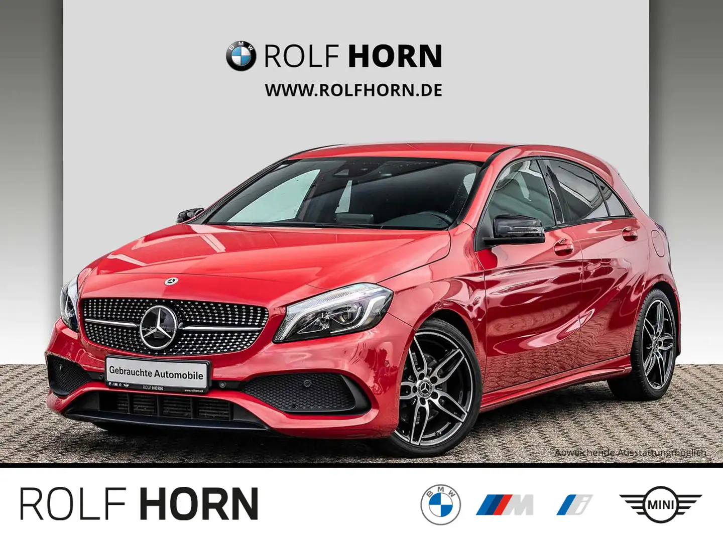 Mercedes-Benz A 250 AMG Line PDC LED Navi h/k Night Paket Klim Rood - 1