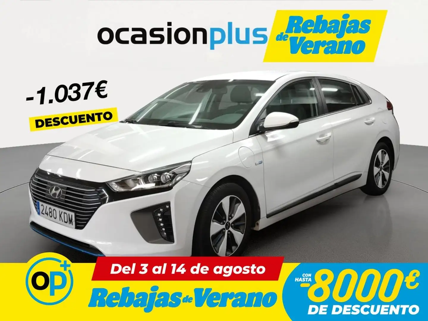 Hyundai IONIQ PHEV 1.6 GDI Tecno Blanco - 1