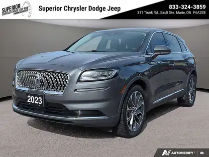 Gray 2023 Lincoln Nautilus SUV / Crossover All-Wheel Drive 8-Speed Automatic