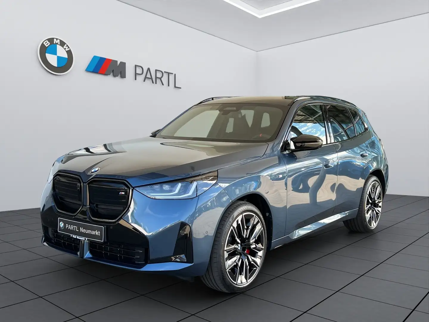 BMW X3 M 50 xDrive M-Sport-Pro PANO AHK ACC 360° Bleu - 1