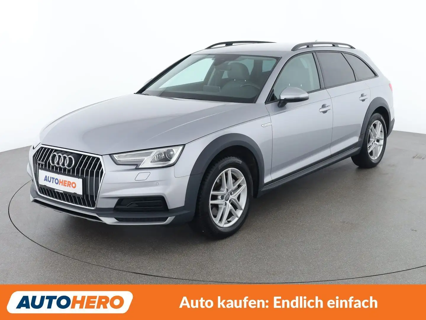 Audi A4 allroad 2.0 TDI quattro Silber - 1