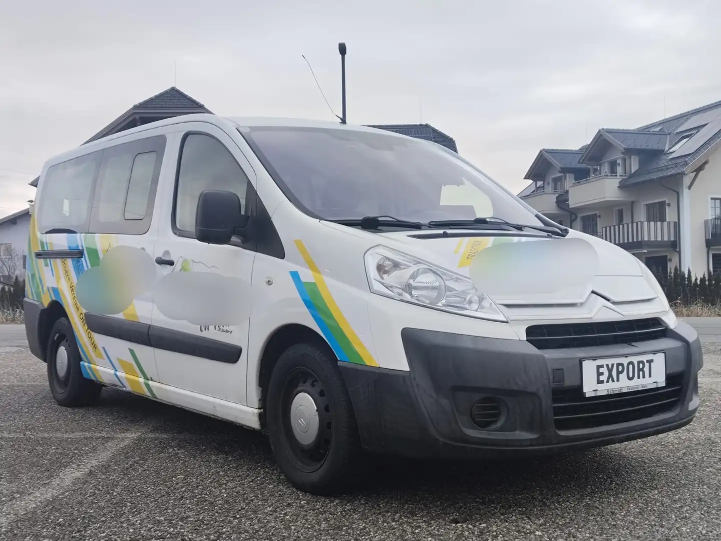 Citroen Jumpy MwSt.*9 Sitze*SCHIEBETÜREN*KLIMA*1HAND Weiß - 2