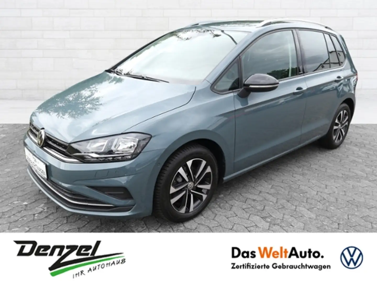 Volkswagen Golf Sportsvan "IQ.DRIVE" 1.0 TSI ACC/APP/NAVI Bleu - 2