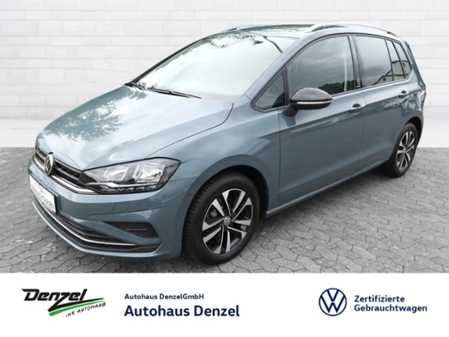 Volkswagen Golf Sportsvan "IQ.DRIVE" 1.0 TSI ACC/APP/NAVI Bleu - 1