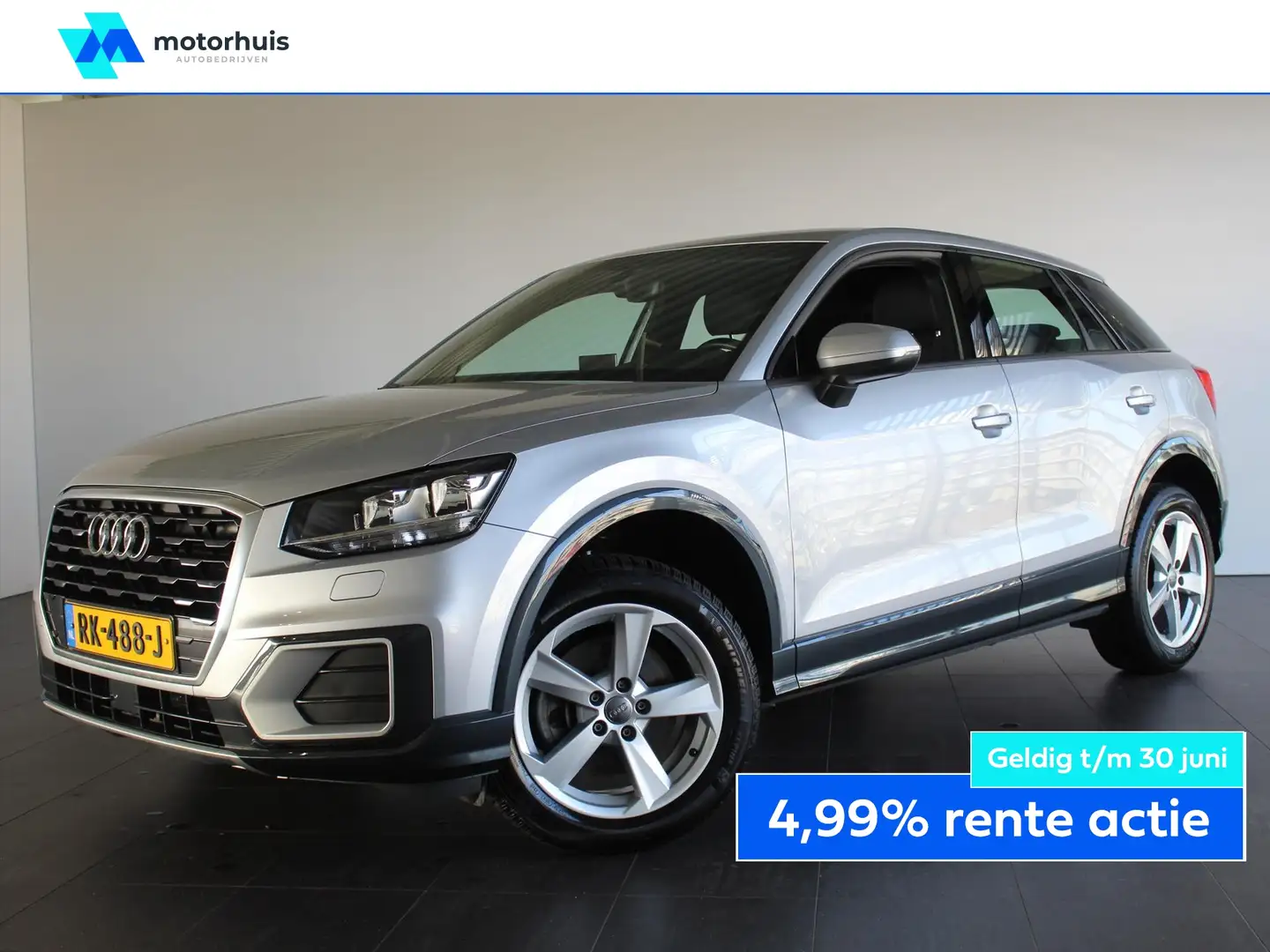 Audi Q2 1.4 TFSI CoD 150pk Sport Gris - 1