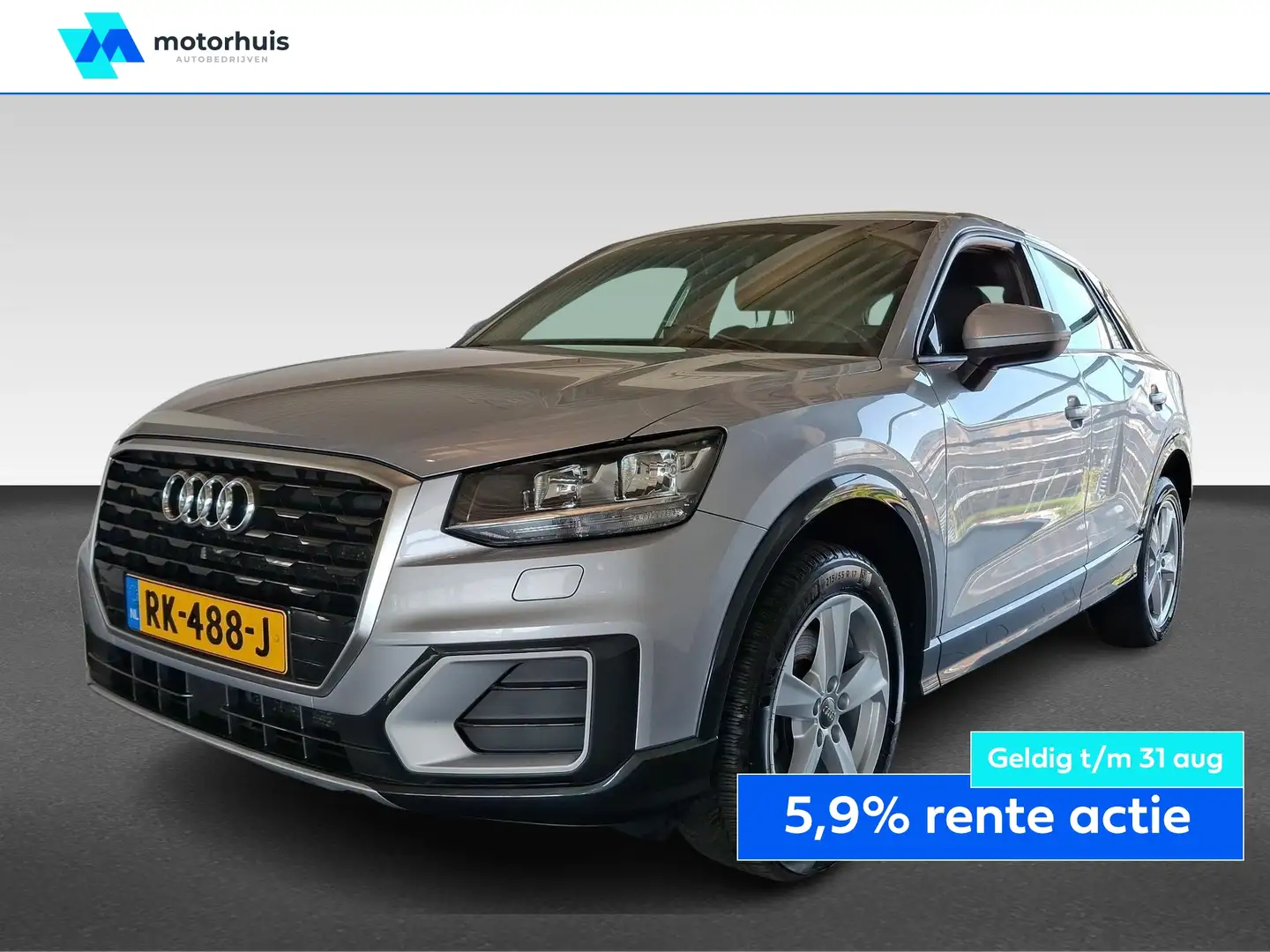 Audi Q2 1.4 TFSI CoD 150pk Sport Gris - 1