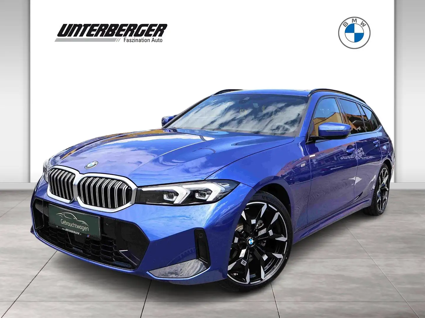 BMW 320 d xDrive Touring 48V M-Sport Aut. Blau - 1