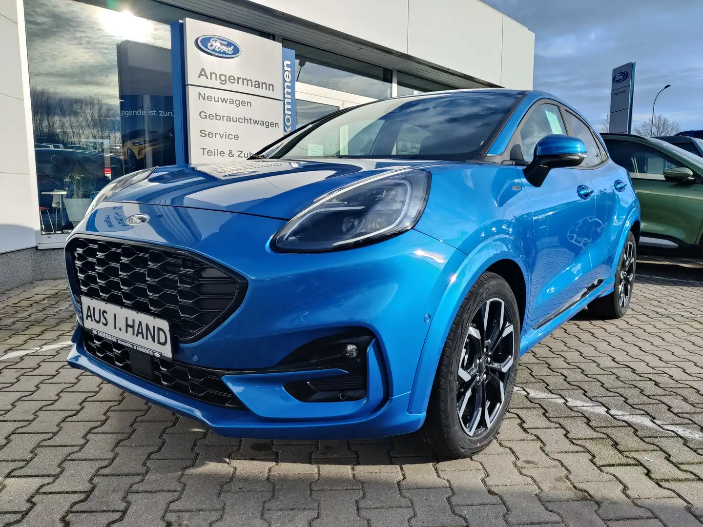 Ford Puma Hybrid ST-Line X Bleu - 1
