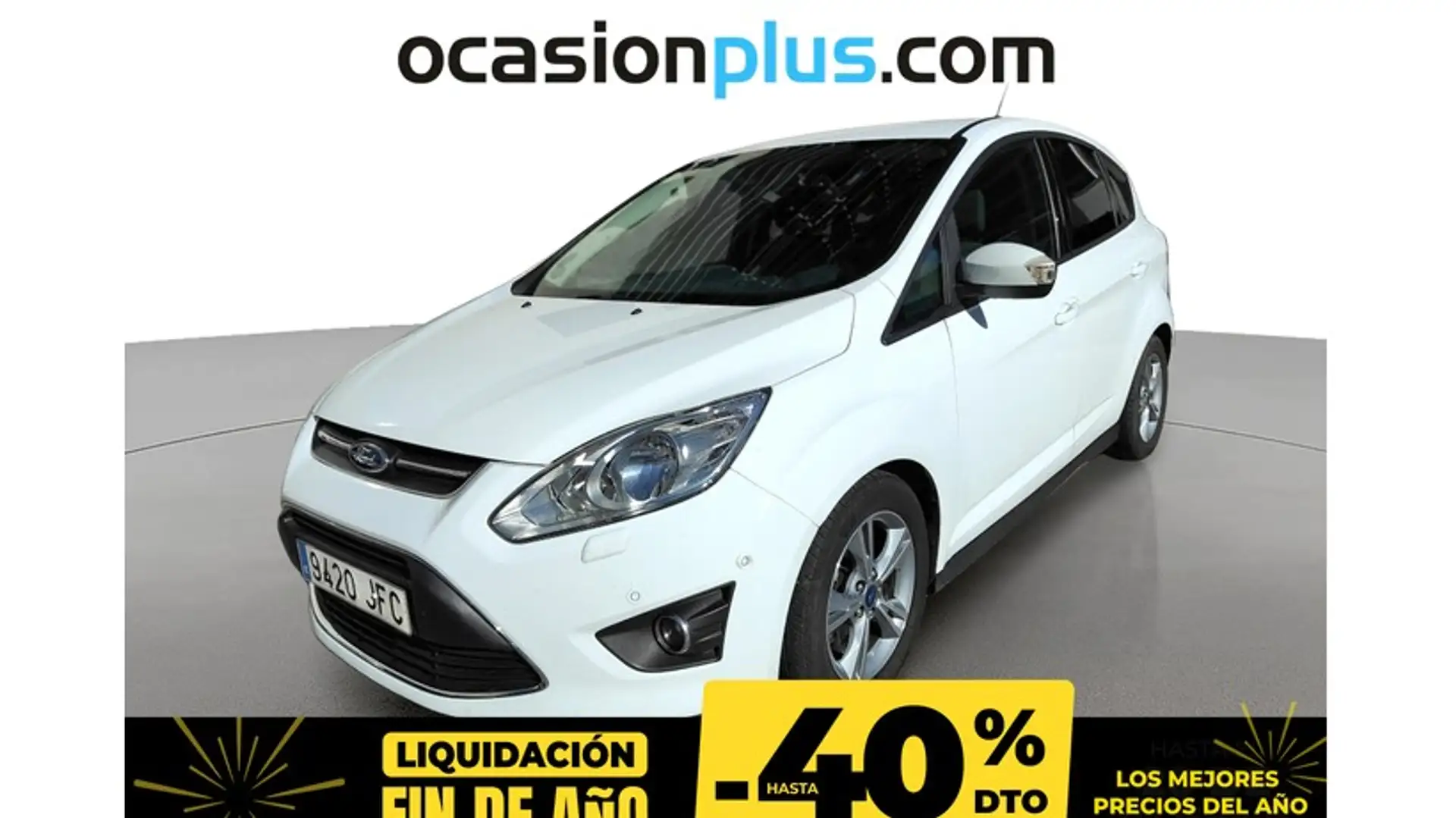 Ford C-Max 1.0 Ecoboost Auto-S&S Titanium 125 Blanc - 1