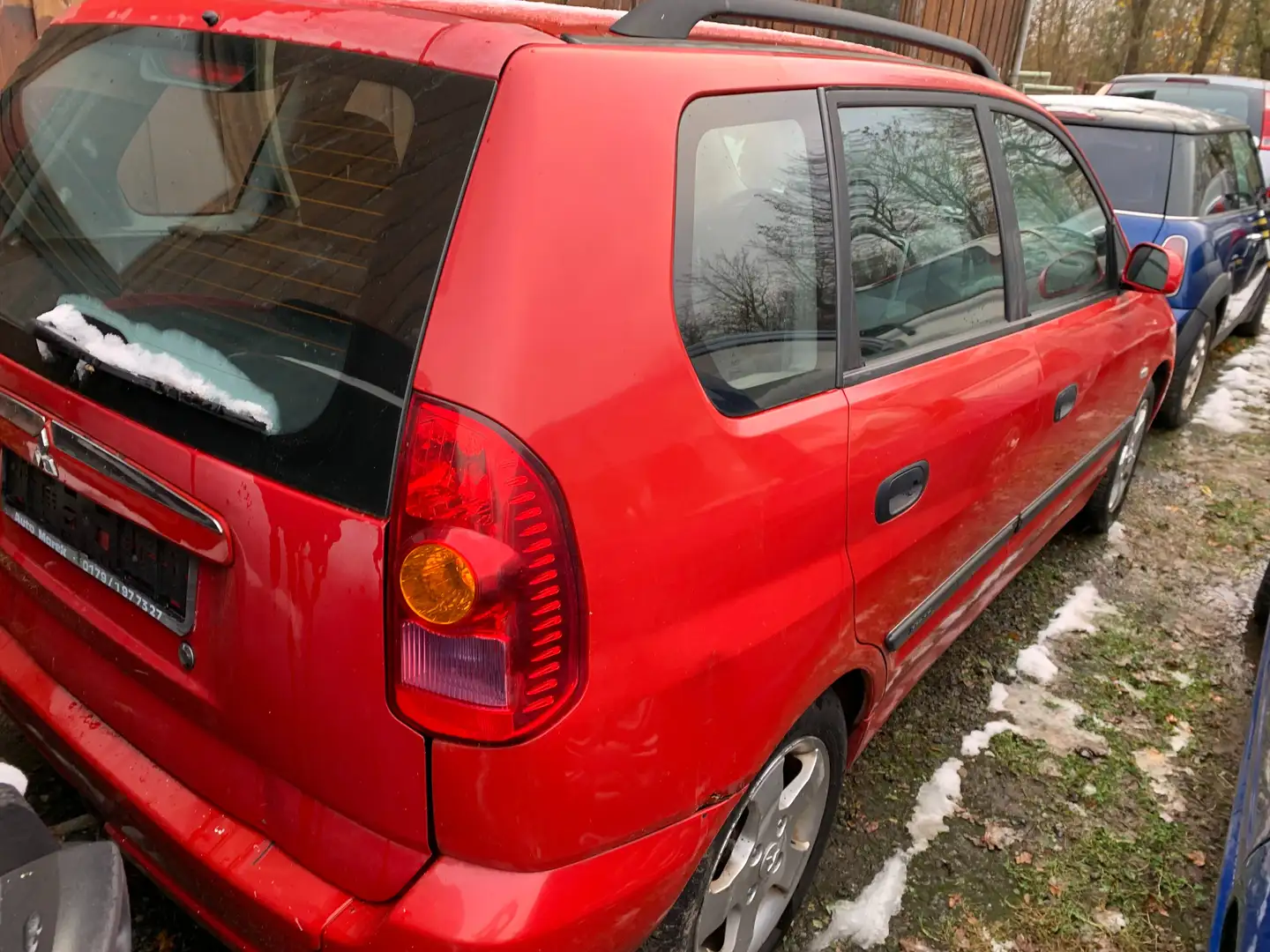 Mitsubishi Space Star Space Star 1.6 Klima:AHK  Tüv NEU Red - 2