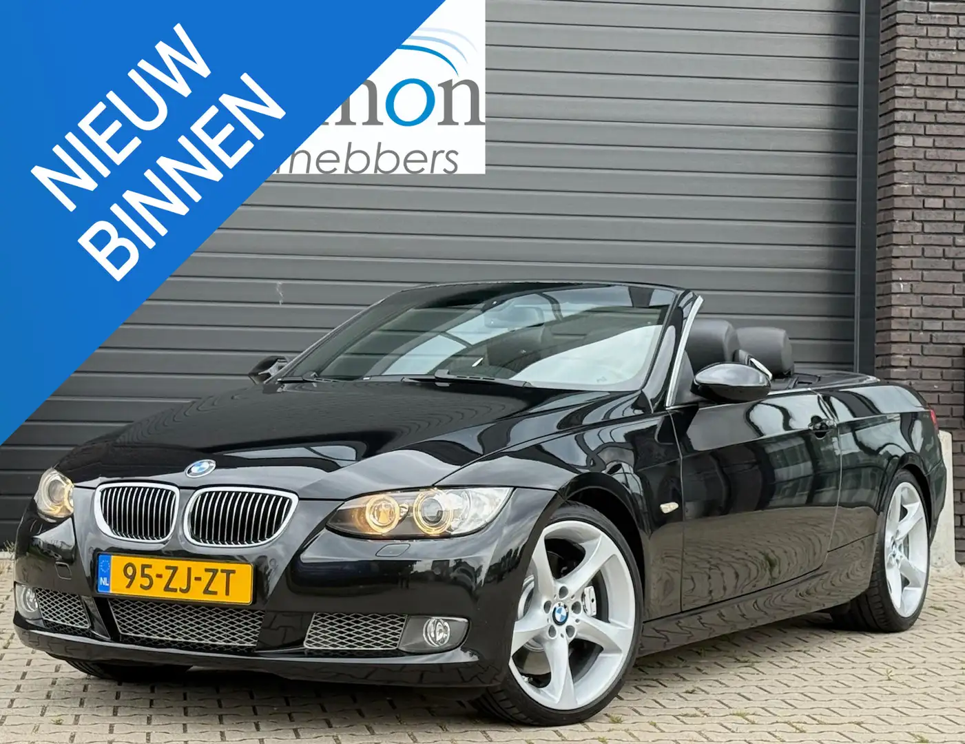 BMW 335 3-serie E93 335i Cabriolet High Executive Aut.-6 | Black - 1