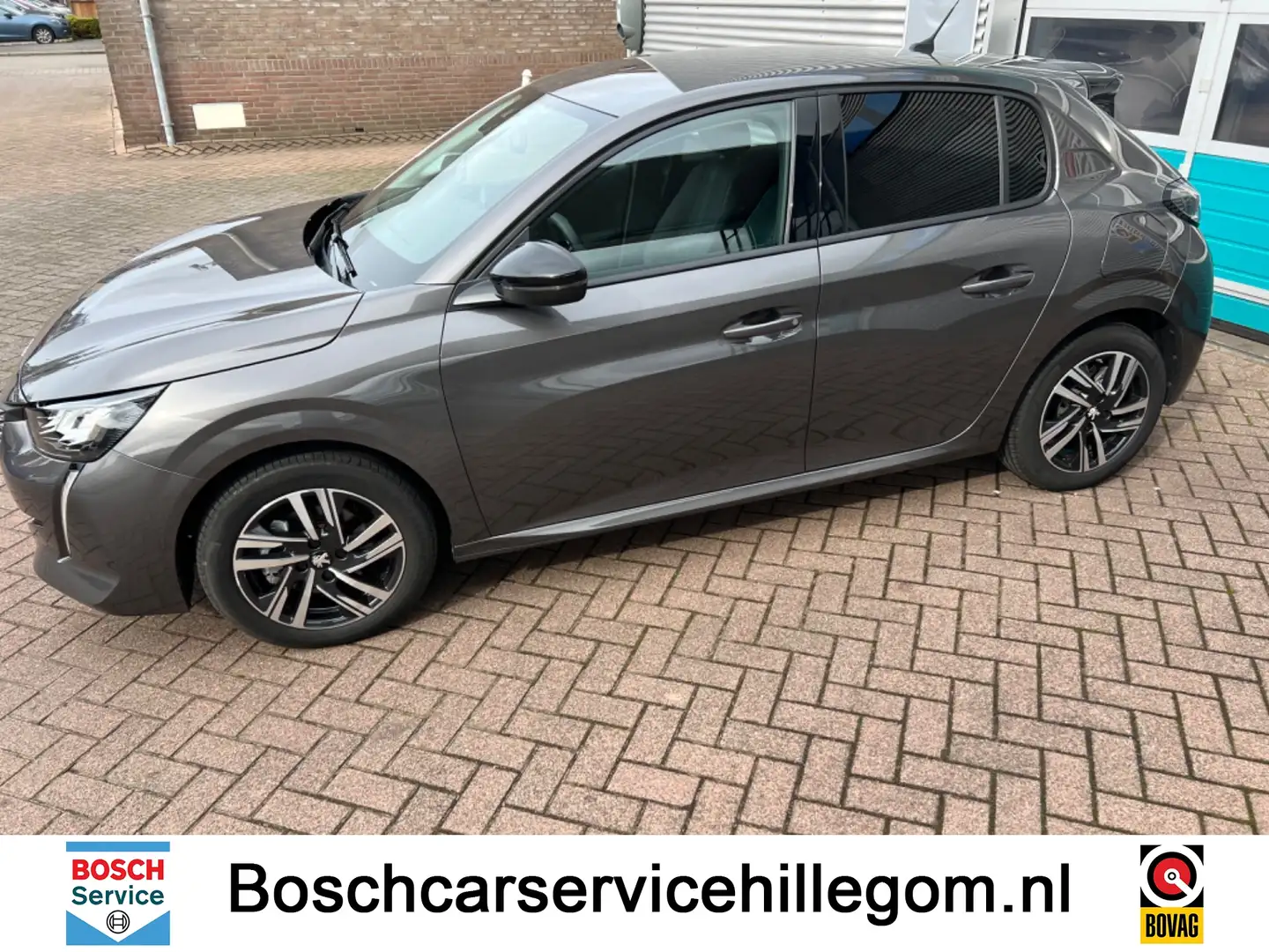Peugeot 208 1.2 100pk Automaat 6420km!! Nieuwstaat Nl Auto Gris - 1