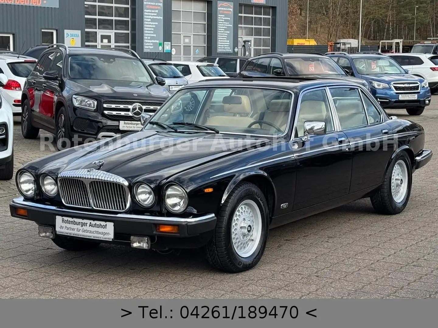 Jaguar Daimler XJ 5.3*DAIMLER*DOUBLESIX*LEDER*SCHIEBEDACH* Siyah - 2