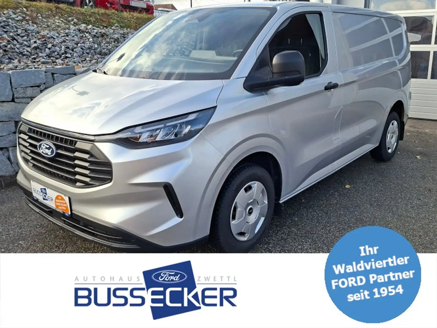 Ford Transit Custom Kasten 2,0 EcoBlue L1H1 320 Trend Silber - 1