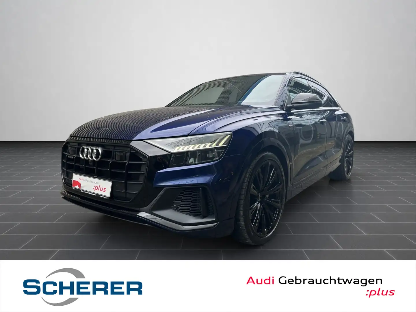 Audi Q8 SUV TFSI e Q8  quat   PH3.0  V6280    A8 Blau - 1