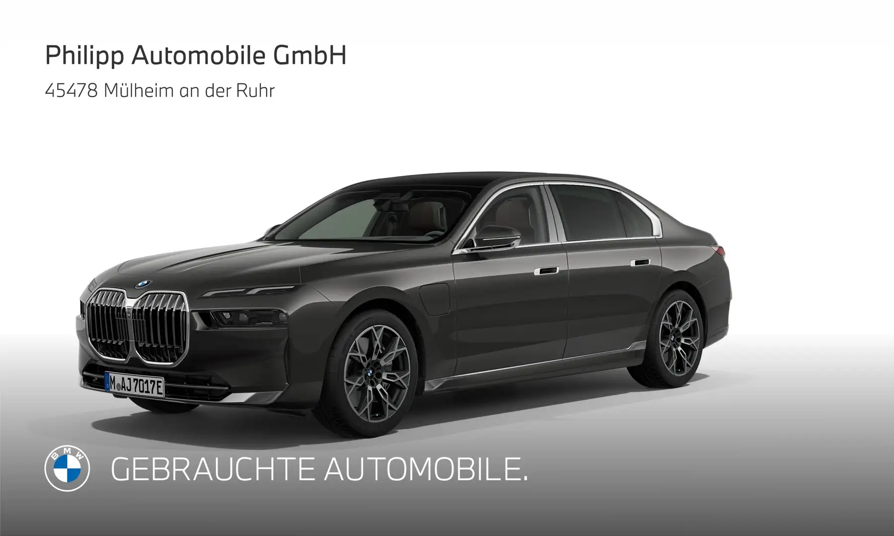 BMW 750 e xDrive Massage Exc.Lounge Autobahnas. B&W Grau - 2