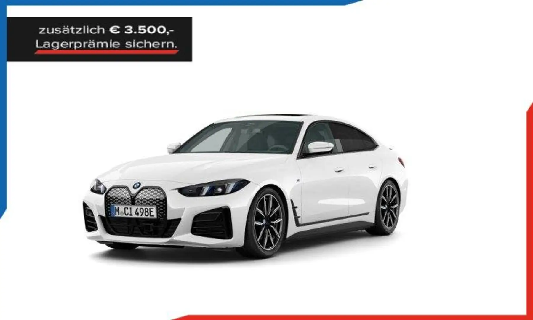 BMW i4 eDrive35 Gran Coupe Weiß - 1