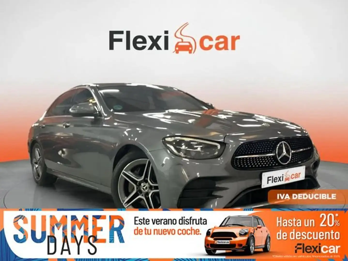 Mercedes-Benz E 220 +220+d Gris - 1