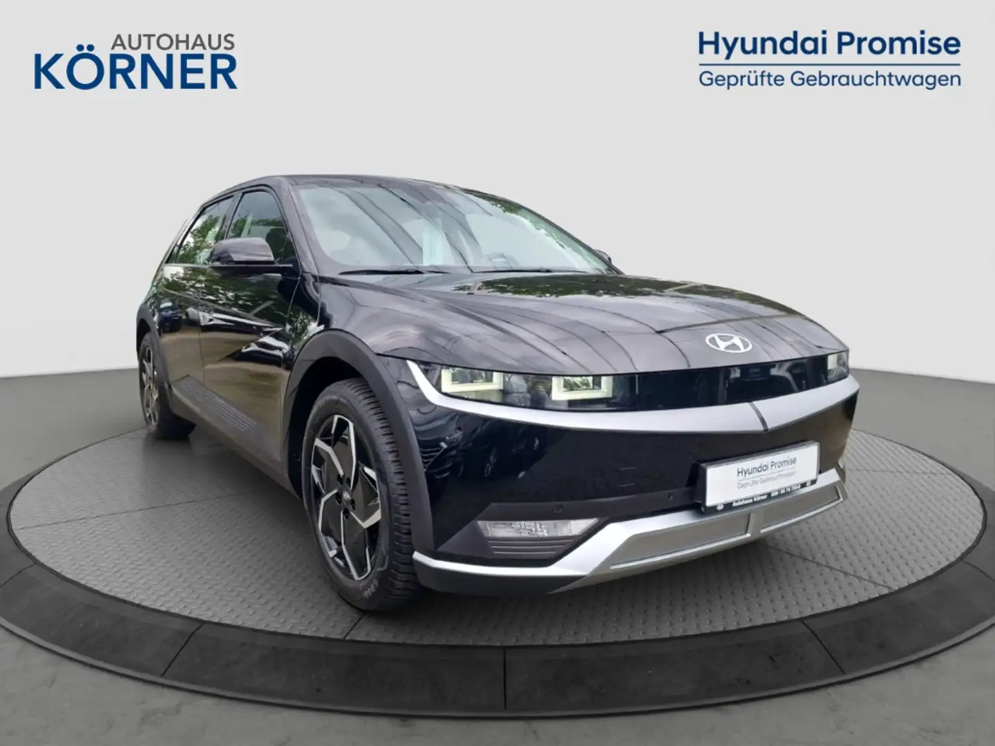 Hyundai IONIQ 5 58kWh *WÄRMEPUMPE*LED*SITZHZG*NAVI*CAM* Noir - 1