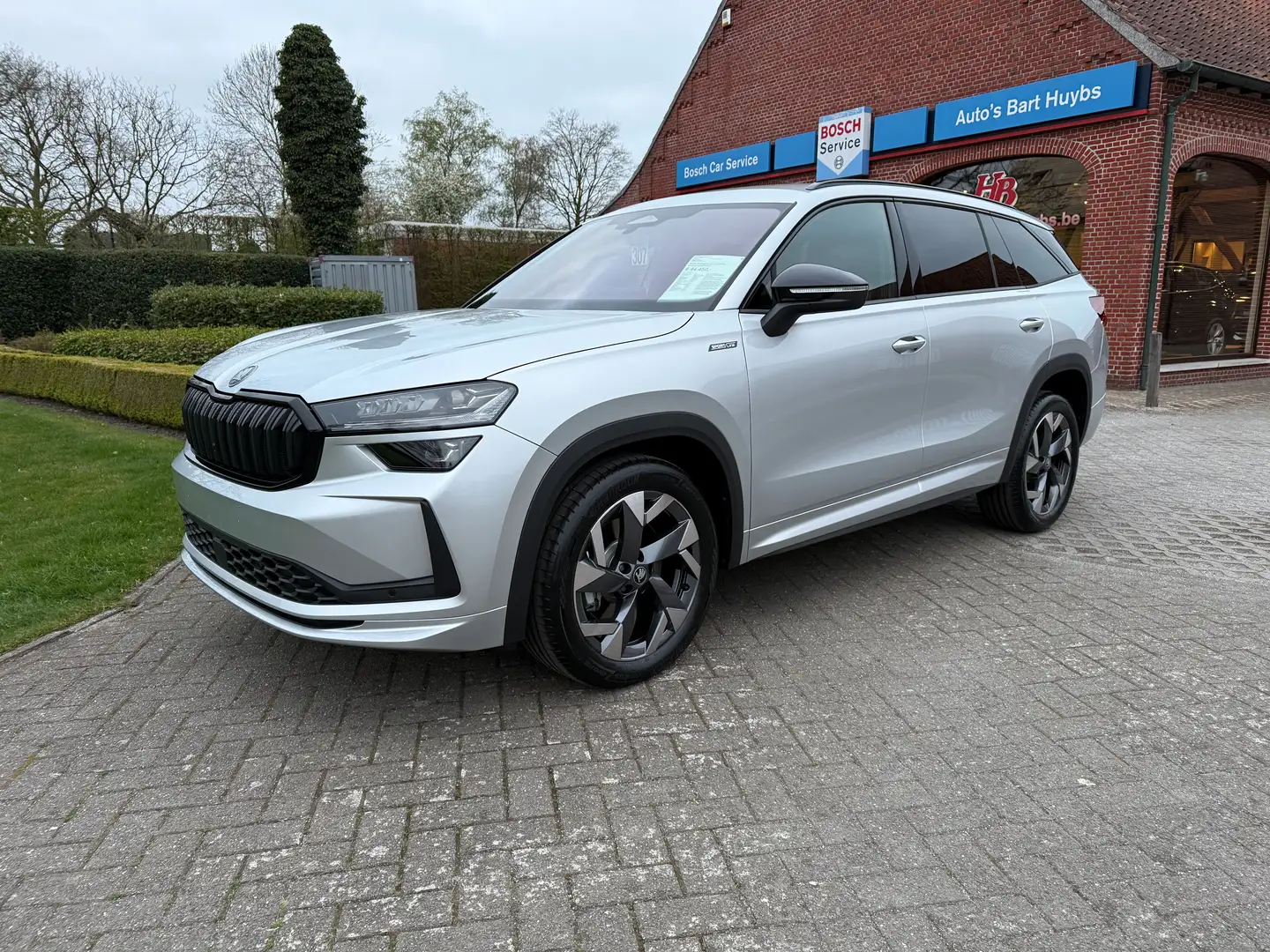 Skoda Kodiaq Sportline 1.5 eTSI DSG - ! VERKOCHT/VENDUE/SOLD ! Silber - 2