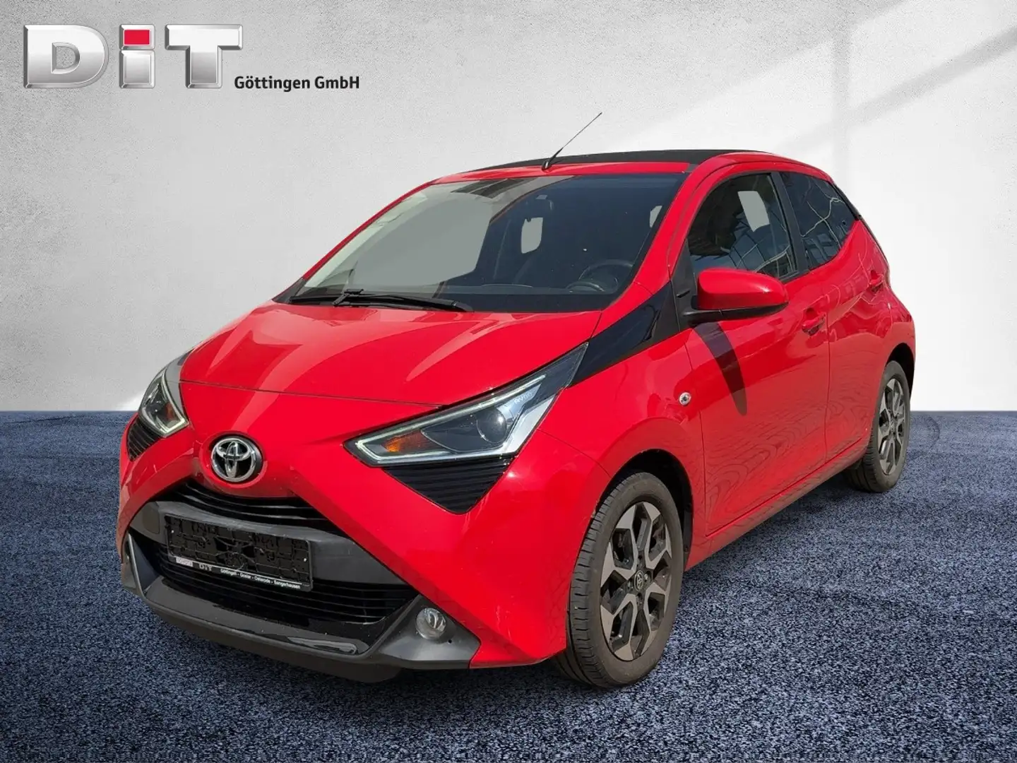Toyota Aygo 1.0 x-sky +FLA SpurH LM KeyLess KAM SD Rot - 2