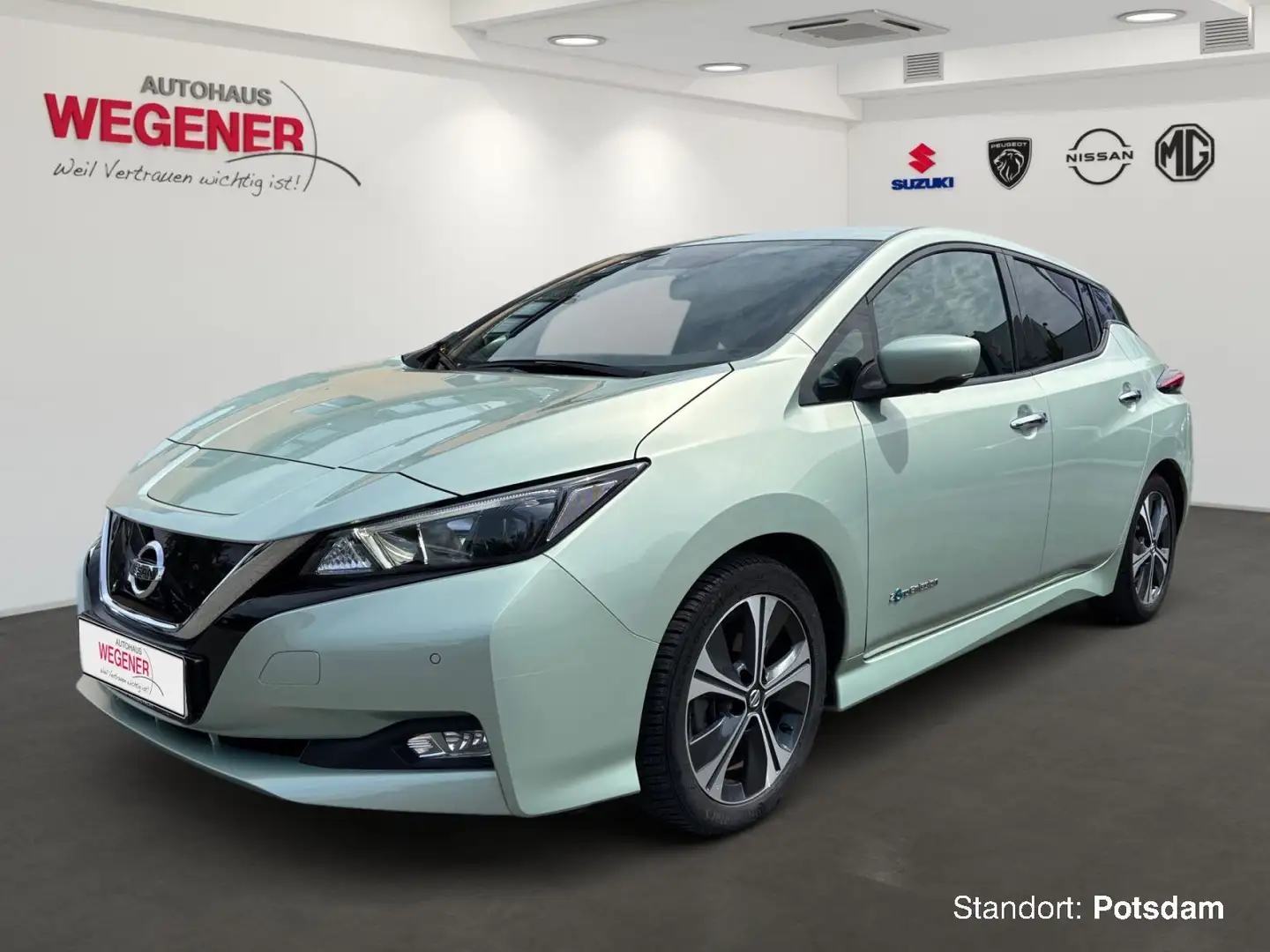 Nissan Leaf LEAF 1 EDITION+KLIMA+KAMERA+SHZ+NAVI+AHK+ALLWETT Vert - 1
