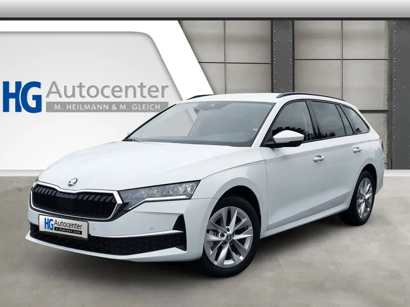 Skoda Octavia Combi  1.5TSI eHeck Side AHK 5J.Gar.Navi Blanc - 1