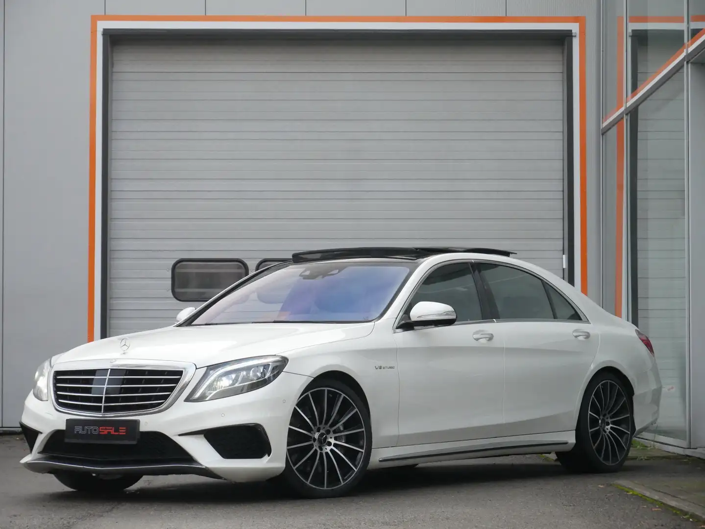 Mercedes-Benz S 63 AMG L 4M Panorama/Nightvision/ACC/Nappa Bianco - 1