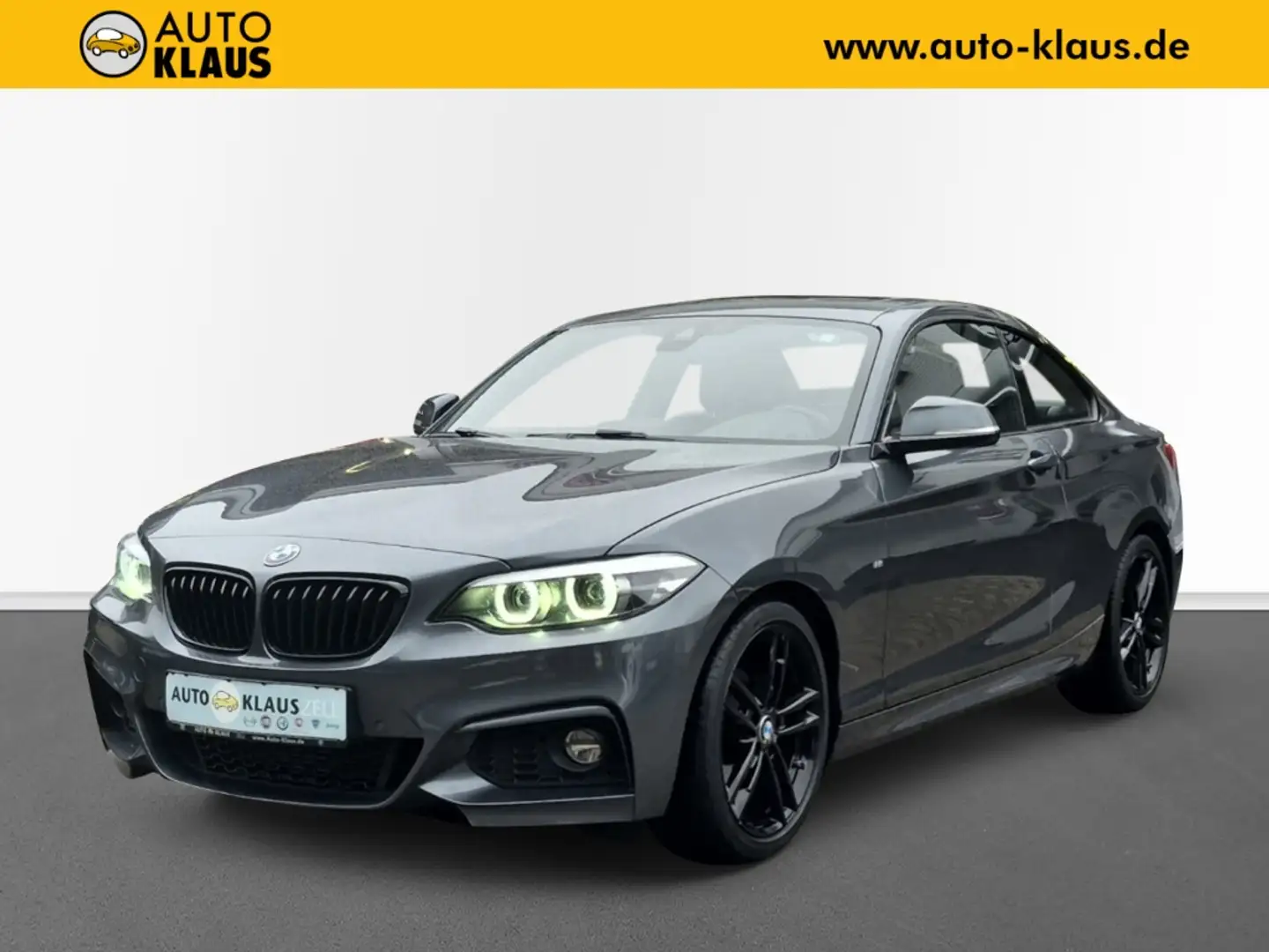 BMW 218 d M Sport Coupe M Sport Gris - 1