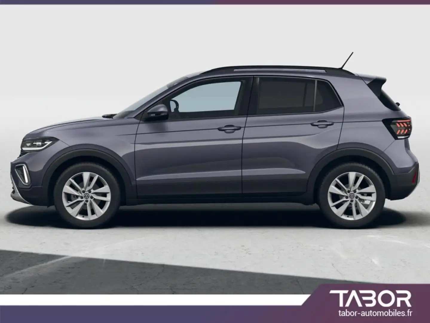 Volkswagen T-Cross 1.0 TSI 115 DSG IQ.Light 17p Gris - 2