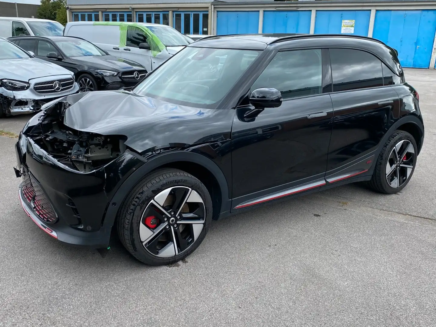 smart #1 BRABUS AWD *Panoramaglasdach*HeadUp* Schwarz - 1