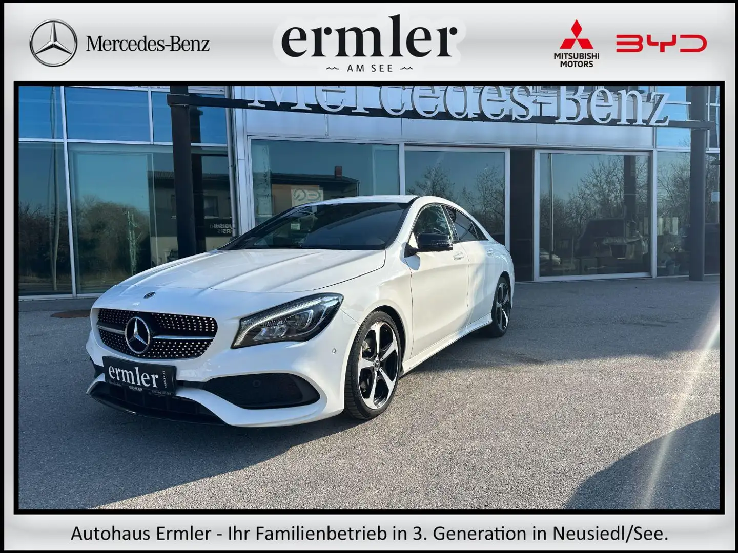 Mercedes-Benz CLA 180 Coupé AMG Line AMG LED Ambiente Navi Weiß - 1