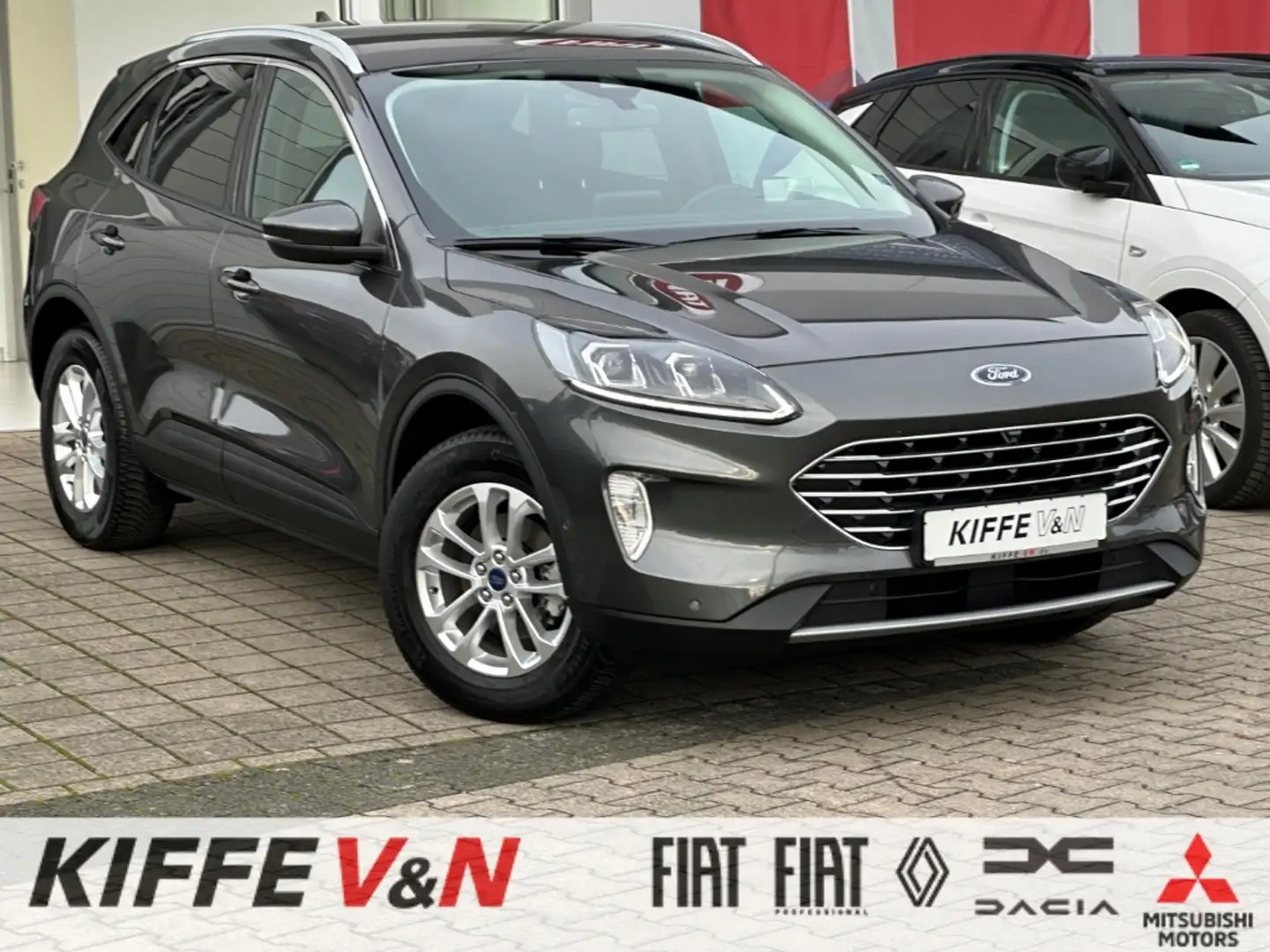 Ford Kuga Plug-In Hybrid HUD AHK Titanium Sportsitze Grigio - 1