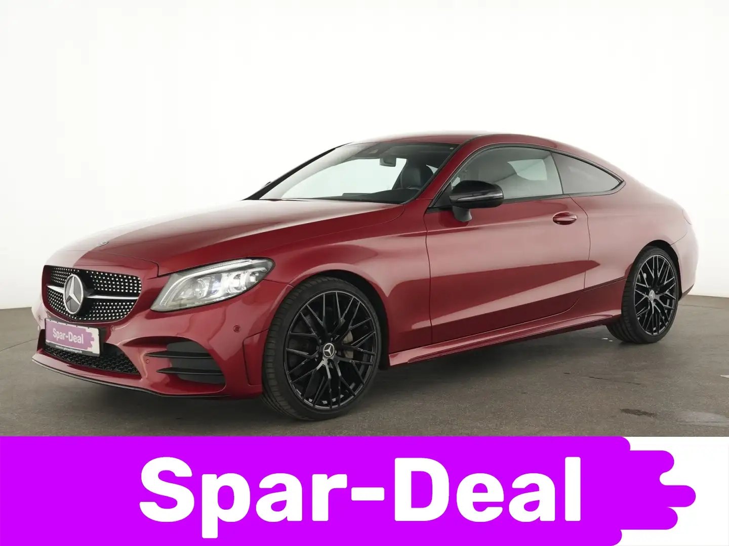 Mercedes-Benz C 300 AMG Multibeam|Assistenz|Nav|AHK|Park-Paket crvena - 1