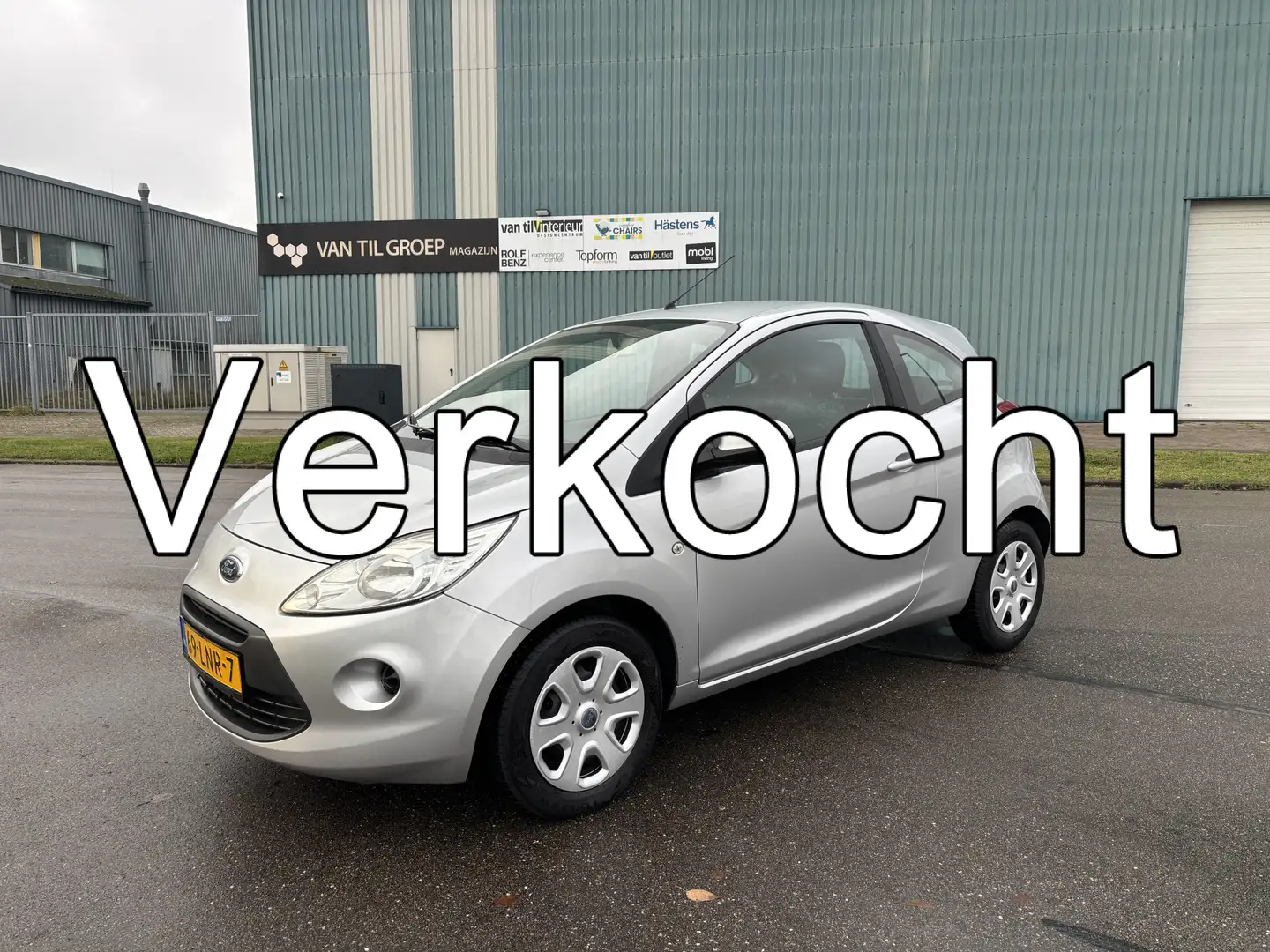 Ford Ka/Ka+ 1.2i Cool&Sound 70 PK. Eerste eigenaar !!! Distrib Zilver - 1