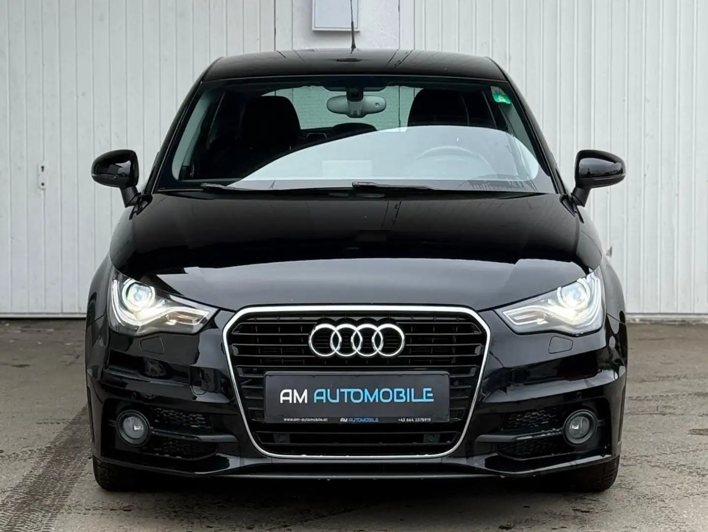 Audi A1 S Line Schwarz - 2