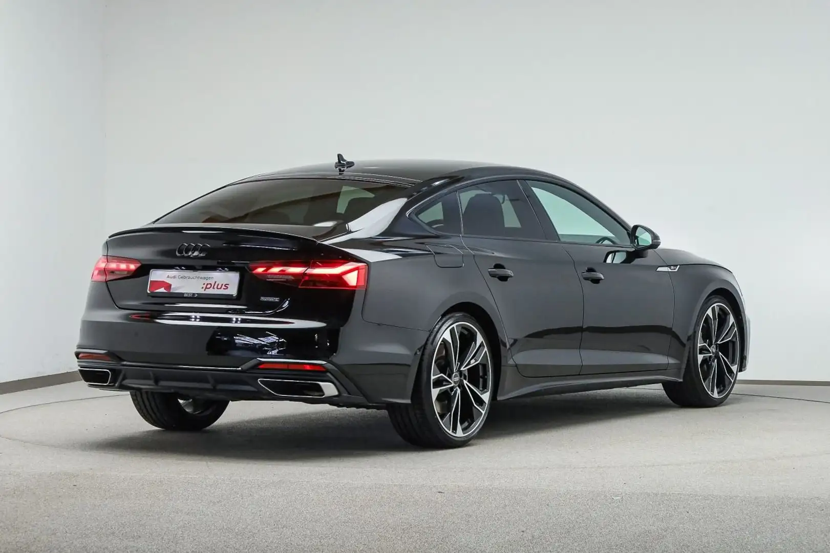 Audi A5 S line compet. 45 TFSI qu. Leder Zwart - 2