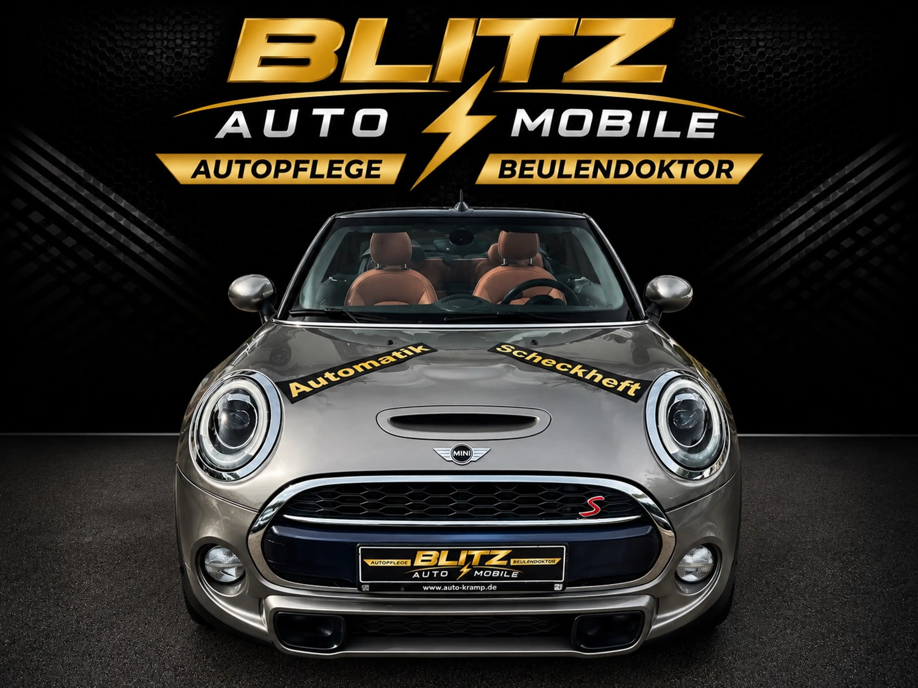 MINI Cooper S Cabrio Cooper S/Automatik/Klima/Leder/Navi/Scheckheft