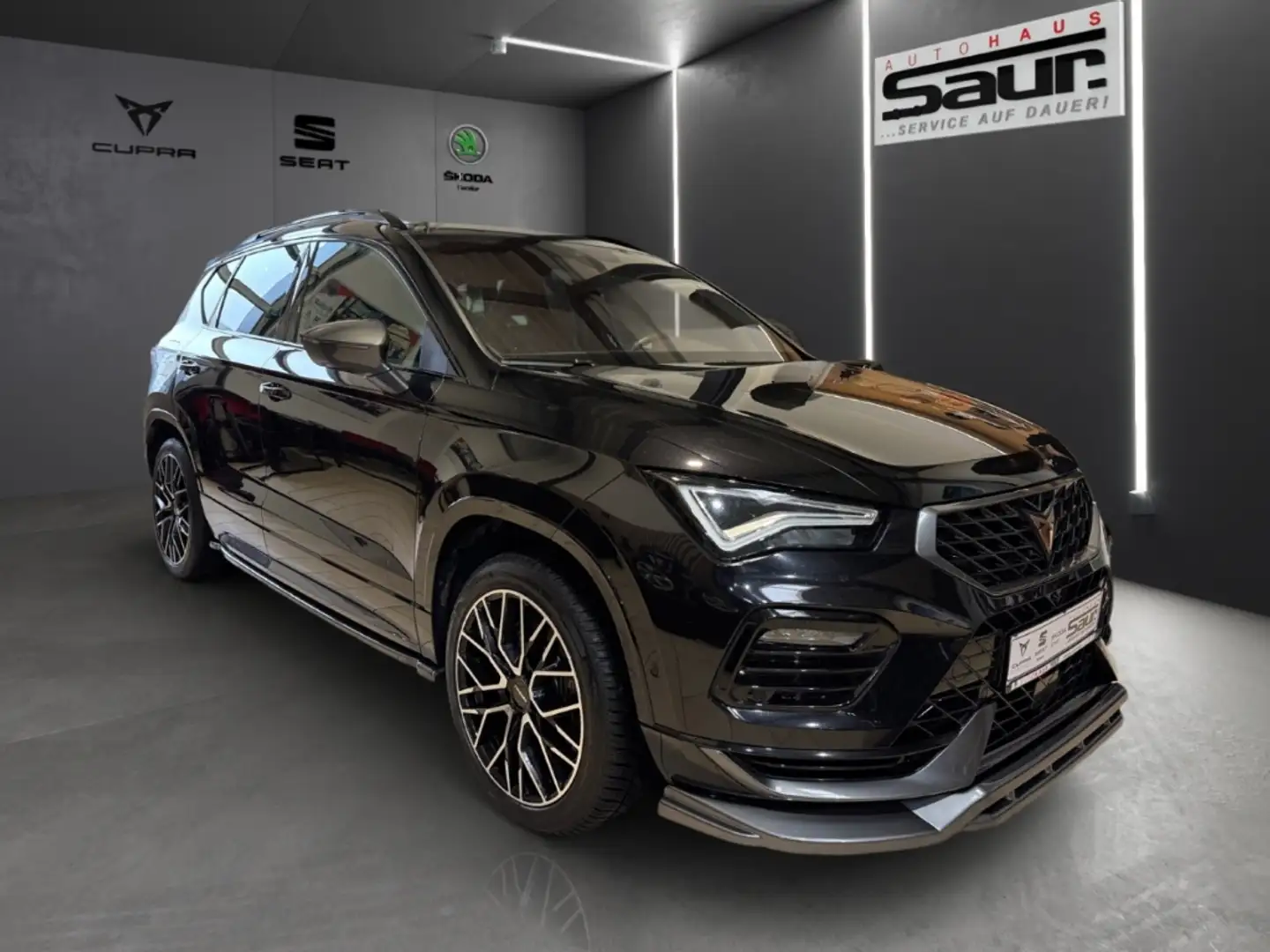 CUPRA Ateca VZ 2.0 TSI 4Drive DSG AHK AKRAPOVIC MAXTON PANO BE Noir - 1