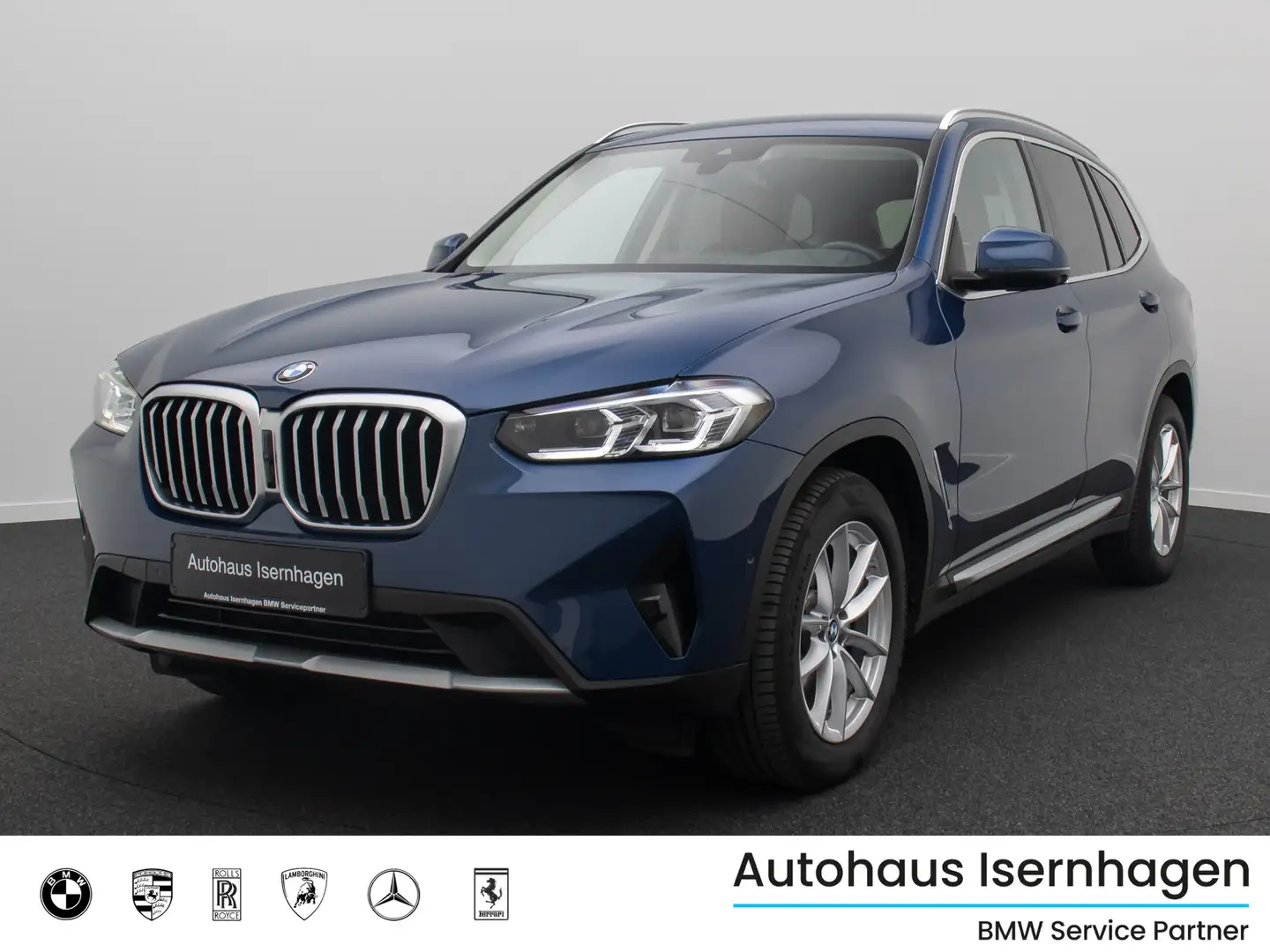 BMW X3 xD20i 360°DAB HiFi Lenkrhzg Komfort M Sport Blau - 1