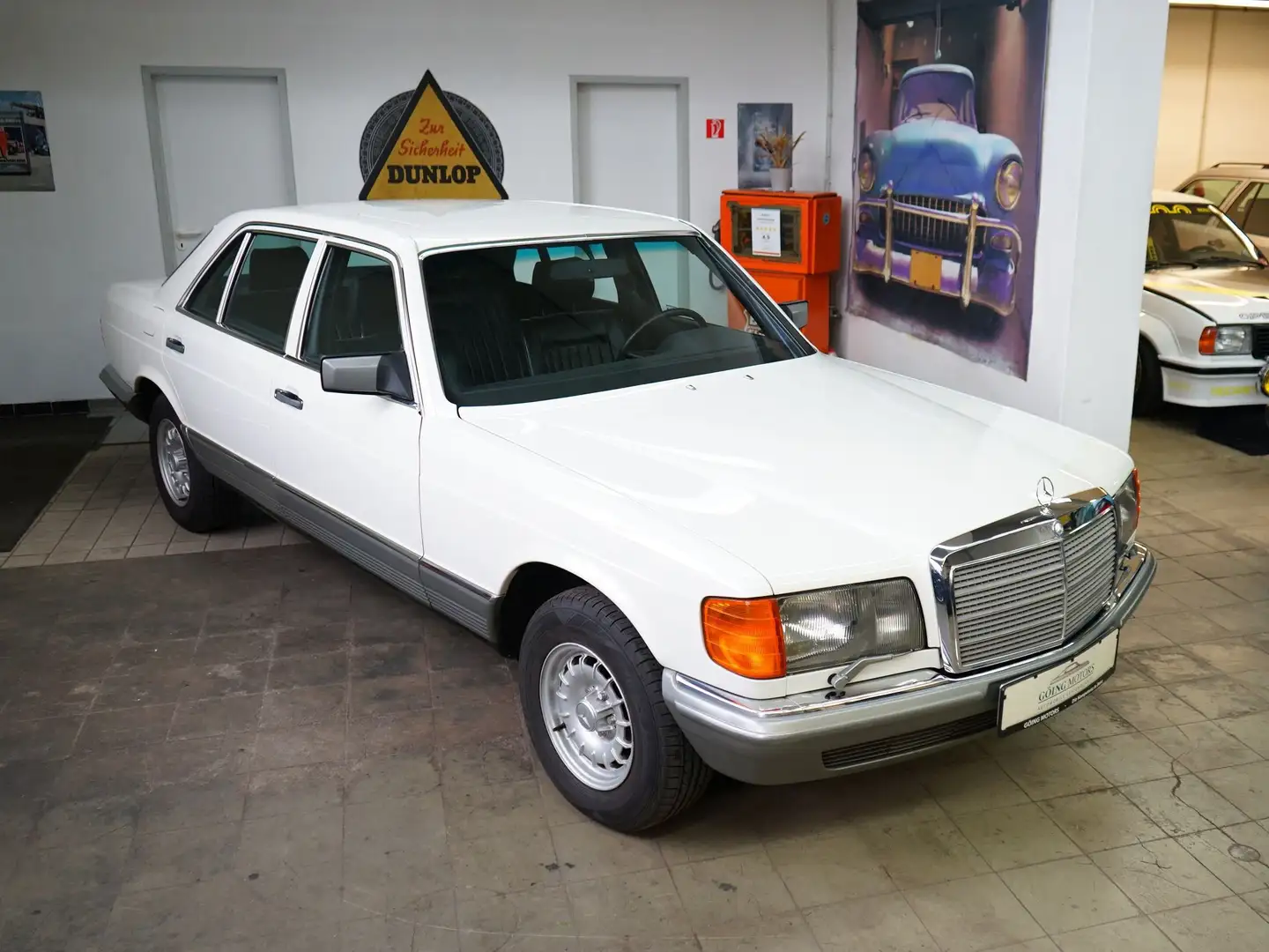 Mercedes-Benz 500 W126 500SEL 2. Hd. original 76.400km H-Kennzeichen Белый - 1