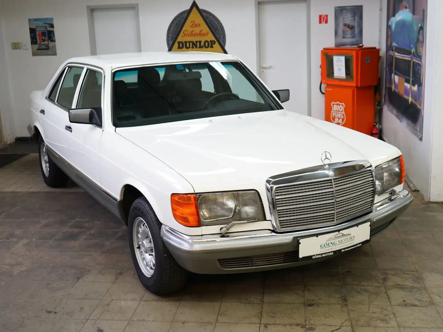 Mercedes-Benz 500 W126 500SEL 2. Hd. original 76.400km H-Kennzeichen Белый - 2