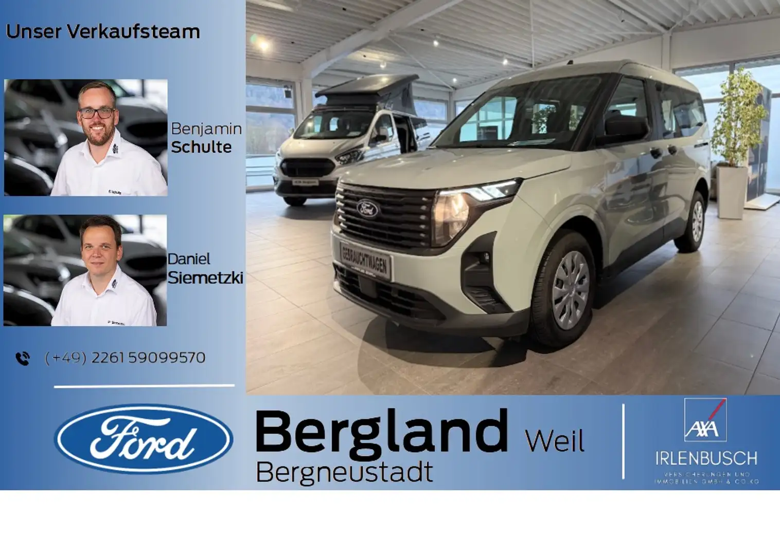 Ford Tourneo Courier TOURNEO TREND  *Automatik* Grigio - 1