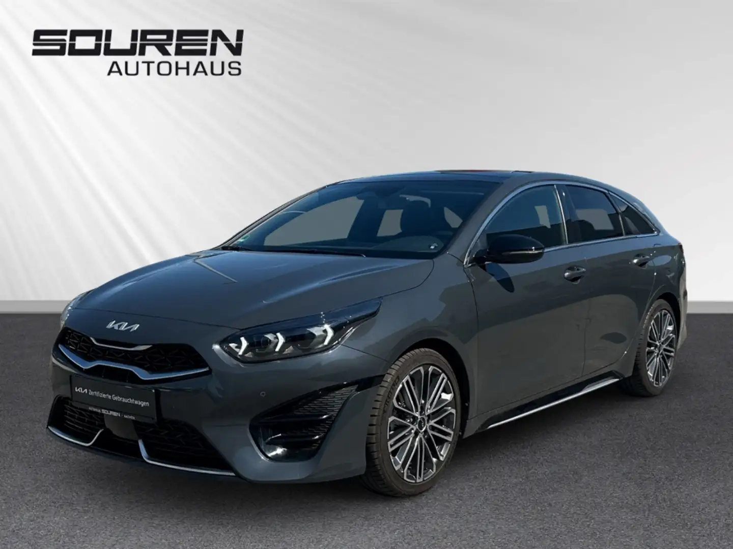 Kia ProCeed / pro_cee'd GT-Line 1.5T 140PS DCT7 NAVI+ 18ZOLL+ SPORTSITZE + Grijs - 1